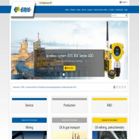 Скриншот главной страницы сайта eriskip.com