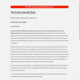 Скриншот главной страницы сайта erogenerator-mirror.github.io