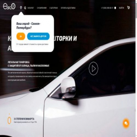 Скриншот главной страницы сайта esco-pro.ru