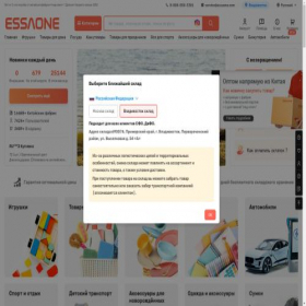 Скриншот главной страницы сайта essaone.com
