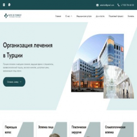 Скриншот главной страницы сайта esteinturkey.ru