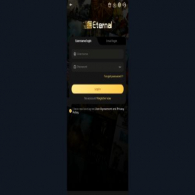 Скриншот главной страницы сайта eternaliot.com
