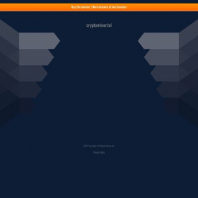 Скриншот главной страницы сайта eth.cryptominer.tel