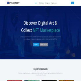 Скриншот главной страницы сайта ethermart.net
