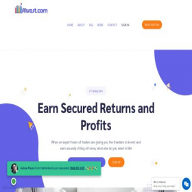 Скриншот главной страницы сайта ethical-fx.com