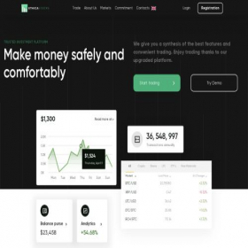 Скриншот главной страницы сайта ethicastocks.com