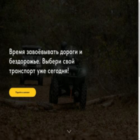 Скриншот главной страницы сайта etm-drive.ru