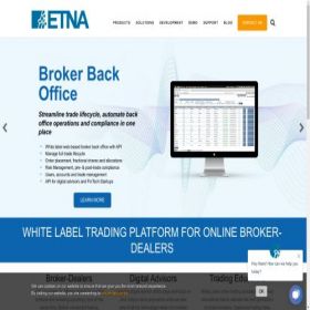 Скриншот главной страницы сайта etnasoft.com