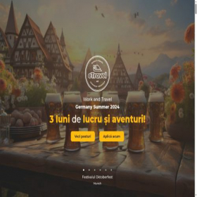 Скриншот главной страницы сайта etravel.md