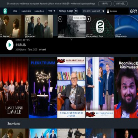 Скриншот главной страницы сайта etv2.err.ee