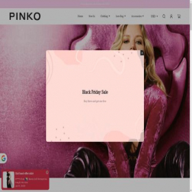 Скриншот главной страницы сайта eu-pinko.sa.com