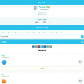 Скриншот главной страницы сайта euro-pharm24.com