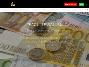 Скриншот главной страницы сайта euro-trader.live