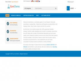 Скриншот главной страницы сайта eurochems.net