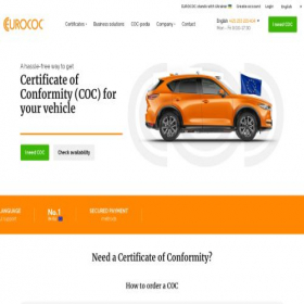 Скриншот главной страницы сайта eurococ.eu