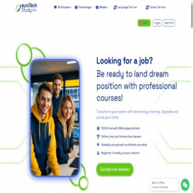 Скриншот главной страницы сайта eurotechstudy.com
