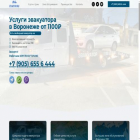Скриншот главной страницы сайта evatop.ru