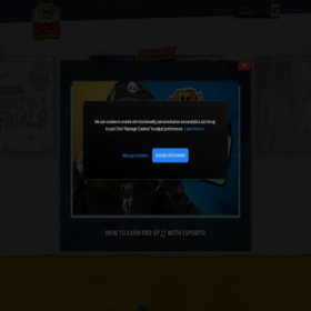 Скриншот главной страницы сайта event.brawlstars.com