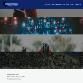 Скриншот главной страницы сайта eventstickets.club