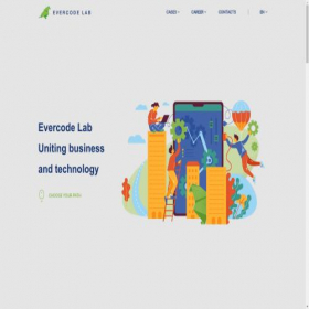 Скриншот главной страницы сайта evercodelab.com