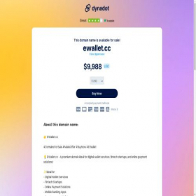 Скриншот главной страницы сайта ewallet.cc