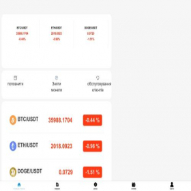 Скриншот главной страницы сайта exchangepro.top