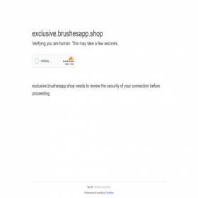 Скриншот главной страницы сайта exclusive.brushesapp.shop