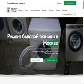 Скриншот главной страницы сайта expert-service24.ru