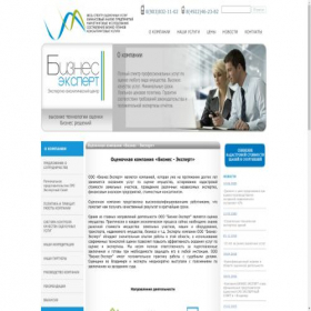 Скриншот главной страницы сайта expert33.ru