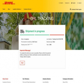 Скриншот главной страницы сайта express-shipcom.eu