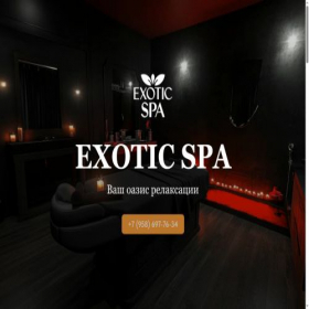 Скриншот главной страницы сайта exspa.ru