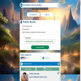 Скриншот главной страницы сайта extentworld.com