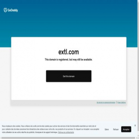 Скриншот главной страницы сайта extl.com