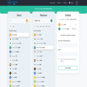 Скриншот главной страницы сайта eyeonbitcoin.com