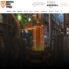 Скриншот главной страницы сайта f-et.ru