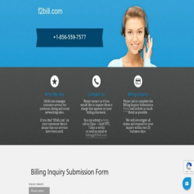 Скриншот главной страницы сайта f2bill.com