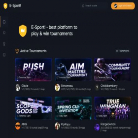Скриншот главной страницы сайта faceit.xplay-grand.com