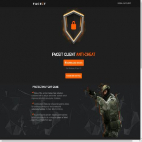 Скриншот главной страницы сайта faceitanticheats.com