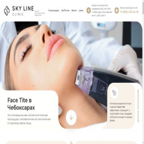 Скриншот главной страницы сайта facetite21.ru