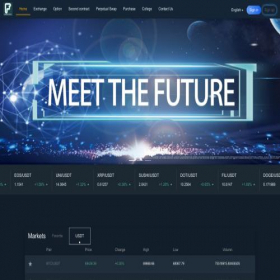 Скриншот главной страницы сайта faicoin.cc