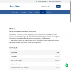 Скриншот главной страницы сайта fandachem.com
