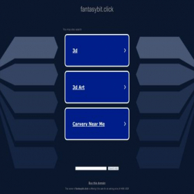 Скриншот главной страницы сайта fantasybit.click