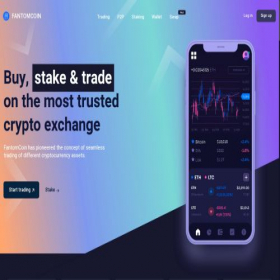 Скриншот главной страницы сайта fantomcoin.net