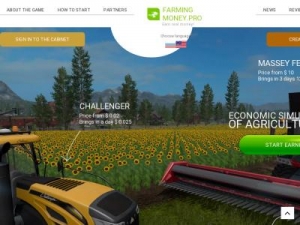 Скриншот главной страницы сайта farming-money.pro