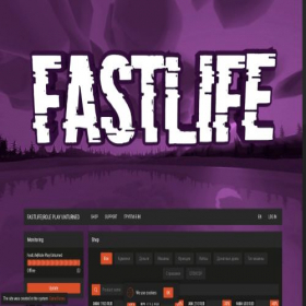 Скриншот главной страницы сайта fastlife.gamestores.ru