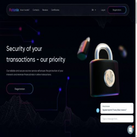Скриншот главной страницы сайта fatonix.com