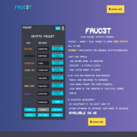 Скриншот главной страницы сайта fauc3t.com