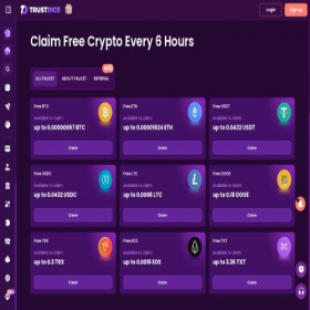 Скриншот главной страницы сайта faucet.bet