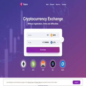 Скриншот главной страницы сайта faxro.com