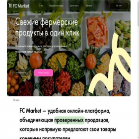 Скриншот главной страницы сайта fc-market.ru